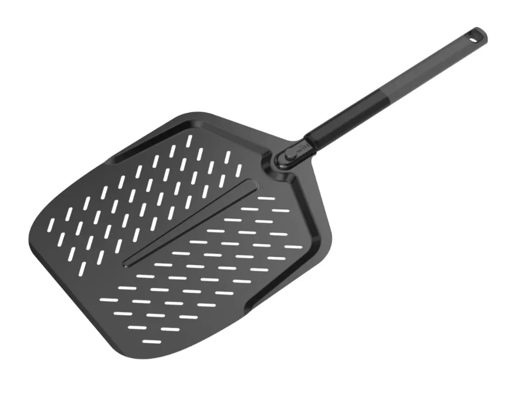 Witt Pizzaschieber Eloxiert 12 Zoll Schwarz