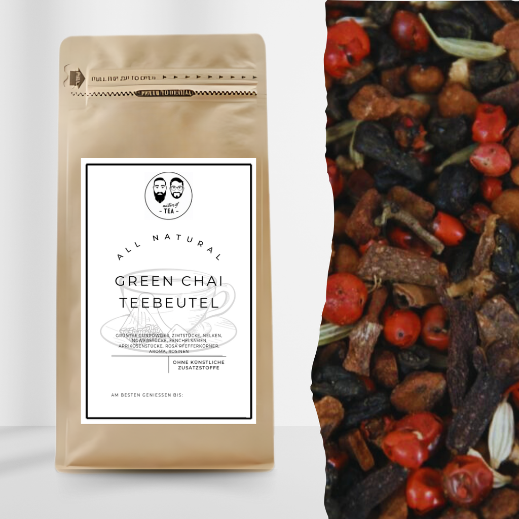 Green Chai Teebeutel