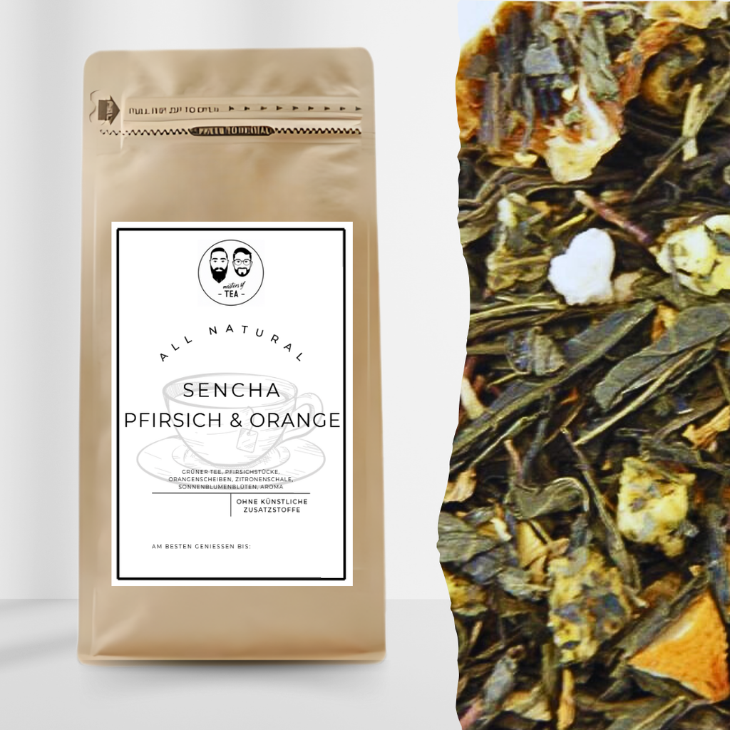 Sencha Pfirsich Orange