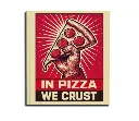 "In Pizza we Crust" Buch