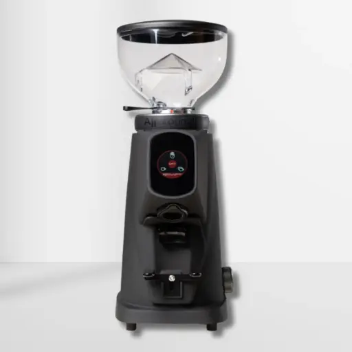 Fiorenzato AllGround Sense mattschwarz Version 2026 (Dark T Titanmahlscheiben und Edelstahltrichter)