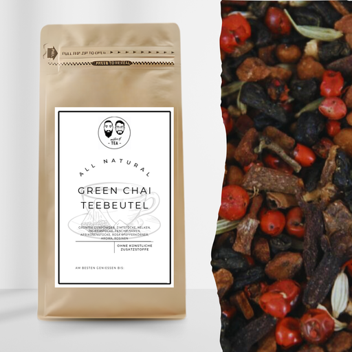 Green Chai Teebeutel